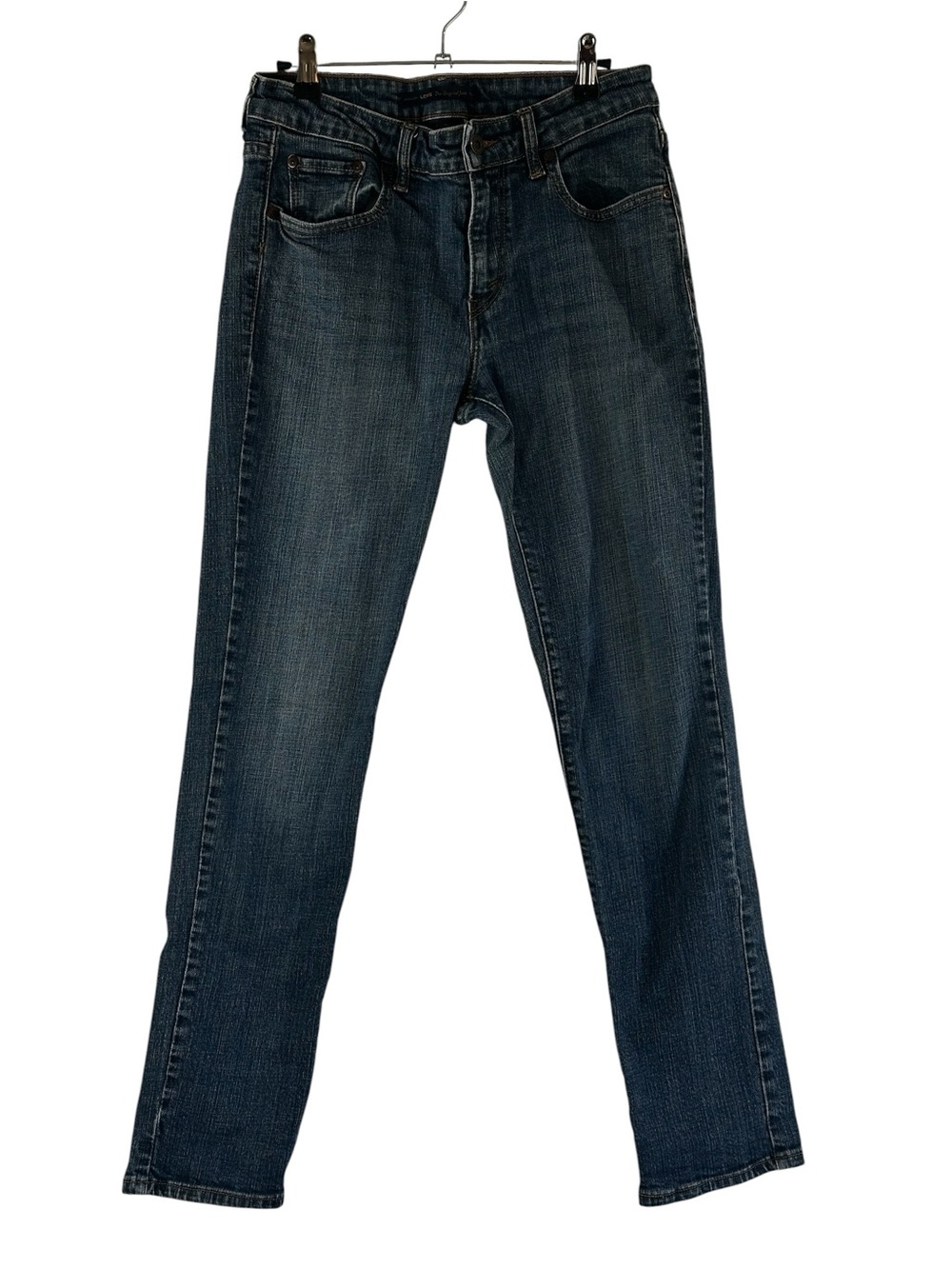 Levi’s Mid Rise Skinny Jeans Women’s Blue Wash Stretch Denim Y2K Casual